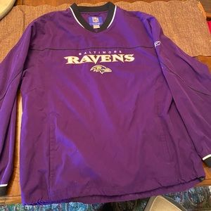 Baltimore Ravens Reebok pullover golf football